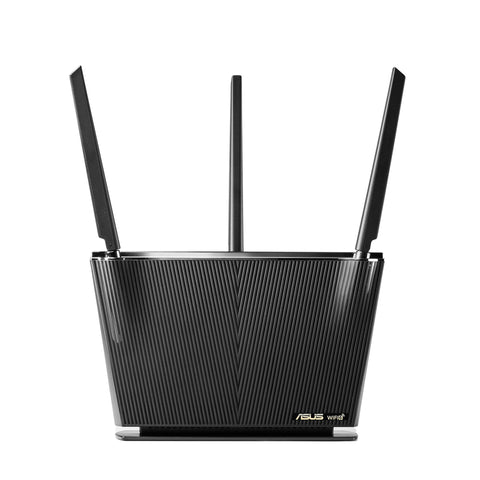 ASUS WiFi 6 Router (RT-AX68U) - Dual Band Gigabit Wireless Router, 3x3 Support, Gaming & Streaming, AiMesh Compatible, Included Lifetime Internet Security, Parental Control, MU-MIMO, OFDMA (Refurbished)