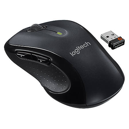 Logitech M510 Wireless Trackball Mouse with a Quality Photo Mouse Pad. Bundle Includes M510 Wireless Mouse + 2 Energizer AA Batteries + Quality Photo Mouse Pad + Quality Photo Microfiber Cloth