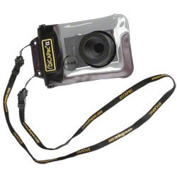 DicaPac WP410 (10.5x16.0cm) Small Zoom Alfa Waterproof Digital Camera Case with Optical Lens (Clear)