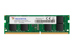 ADATA Premier 32GB Single DDR4 3200MHz CL22 PC4-25600 260-Pin SODIMM Memory RAM Single (AD4S320032G22-SGN)