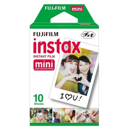 Fujifilm instax mini 90 Instant Film Camera + Fujifilm instax Film 20 Sheets + Extra Accessories Kit (Brown)