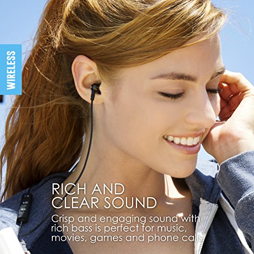 MEE audio M9B Bluetooth Wireless Noise-Isolating In-Ear Stereo Headphones with Headset Functionality (Old Version)