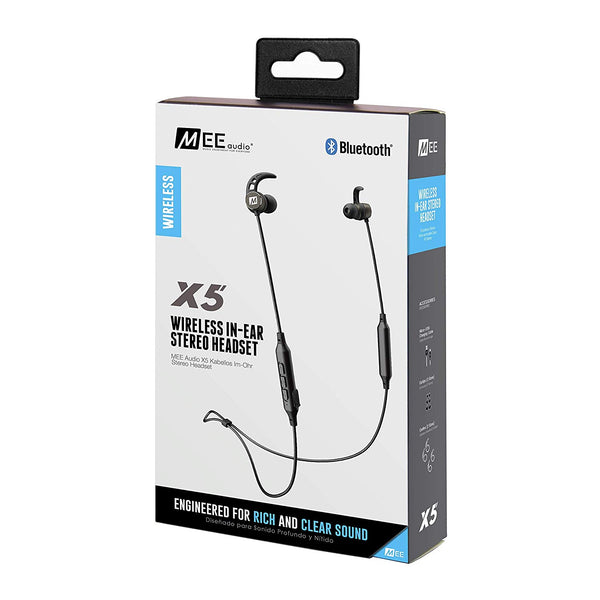 MEE audio X5 Bluetooth Wireless Noise-Isolating In-Ear Stereo Headset (Certified Refurbished)