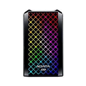 ADATA SE900G 512GB Mobile External Solid State Drive in Black - USB3.2