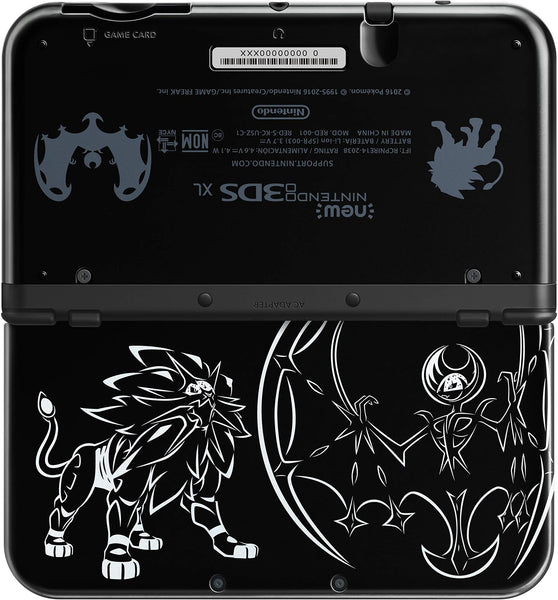 Nintendo New 3DS XL Solgaleo Lunala Black Edition