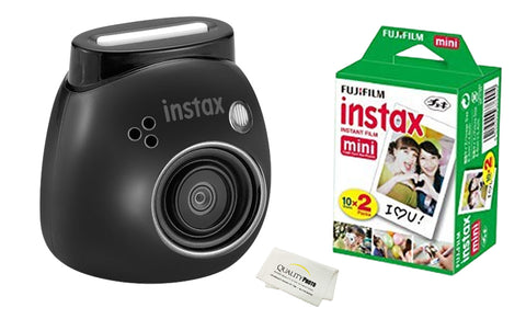 Fujifilm Instax Pal Digital Camera with 20 Fujifilm Prints (Gem Black)