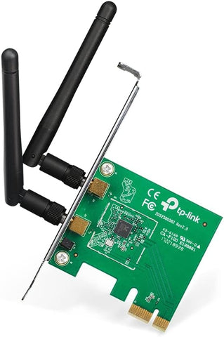 TP-Link N300 PCIe WiFi Card (TL-WN881ND), Wireless network Adapter card for PC Refurbished