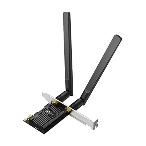 TP-Link WiFi 6 PCIe WiFi Card for Desktop PC AX1800 (Archer TX20E), Bluetooth 5.2, WPA3, 802.11ax Dual Band Wireless Adapter with MU-MIMO, Ultra-Low Latency, Supports Windows 11, 10 (64bit) Only (Refurbished)