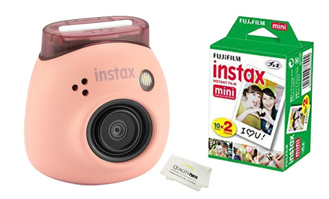 Fujifilm Instax Pal Digital Camera with 20 Fujifilm Prints (Powder Pink)