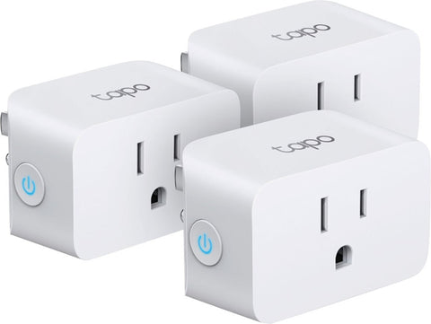 TP-Link Tapo Smart Wi-Fi Plug Mini with Matter (3-pack) White