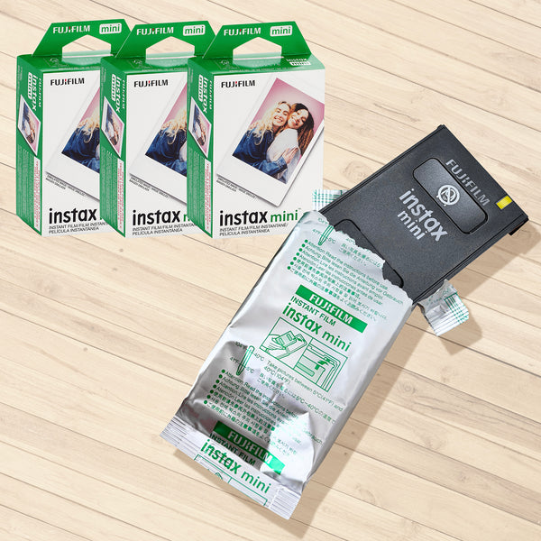Fujifilm instax mini 8 Camera Accessory KIT includes - Fuji Instant Film 60 SHEETS +  Premium Over 60 PCS bundle for fujifilm instax mini 8 Films
