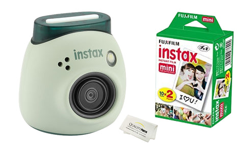 Fujifilm Instax Pal Digital Camera with 20 Fujifilm Prints (Pistachio Green)