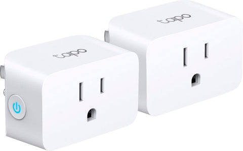 TP-Link Tapo Smart Wi-Fi Plug Mini with Matter (2-pack) White