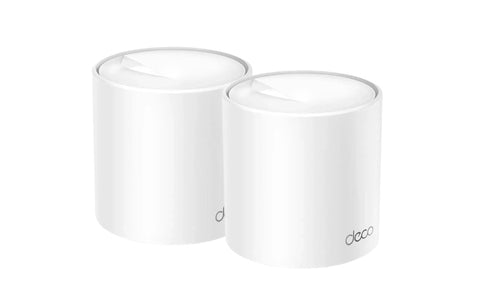 TP-Link Deco X4300 Pro Whole Home Mesh Wi-Fi 6 System 2-Pack Speeds Up to 4,300 MBPS (White) Refurbished