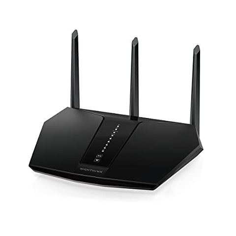 NETGEAR Nighthawk WiFi 6 Router (RAX30) 5-Stream Dual-Band Gigabit Router, AX2400 Wireless Speed (Up to 2.4 Gbps), Coverage Up to 2,000 sq.ft. and 20 Devices (Refurbished)