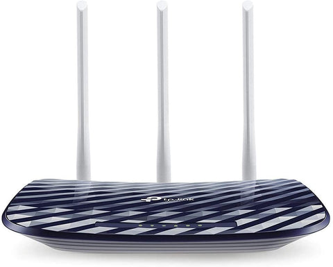 TP-LINK AC750 IEEE 802.11ac Ethernet Wireless Dual Band Router Model Archer C20 (Refurbished)