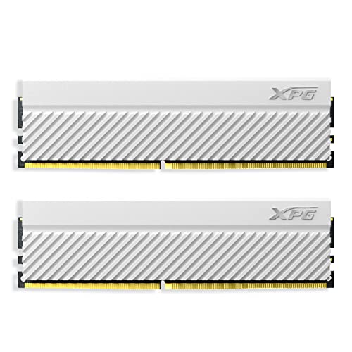 XPG GAMMIX D45 DDR4 3200MHz 32GB (2x16GB) 288-Pin SDRAM PC4-25600 Memory Kit White (AX4U320016G16A-DCWHD45)