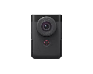 Canon PowerShot V10 Vlog Camera for Content Creators, 19mm Wide-Angle Lens, 1" CMOS Sensor, 4K Video, Face-Tracking, Built-in Microphone, Image Stabilization, Webcam, Live Streaming, Black