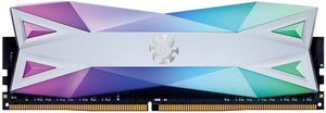 XPG DDR4 D60G RGB 32GB (2x16GB) 3600MHz PC4-28800 CL18-22-22 U-DIMM Desktop Memory Kit, White (AX4U360016G18I-DW60