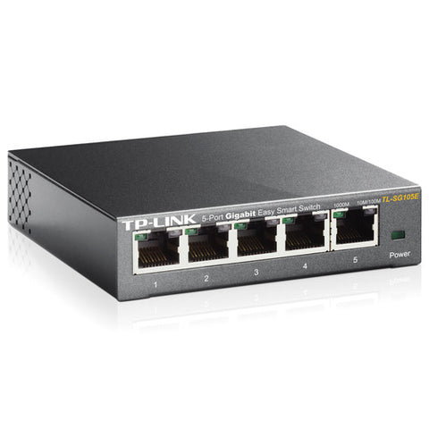 TP-LINK 16-Port Gigabit Easy Smart Switch/Manageable - 16 x RJ-45-10/100/1000Base-T - Desktop, Rack-mountable/TL-(Certified Refurbished).