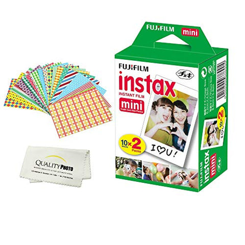 Optagelsesgebyr Tutor kasseapparat Fujifilm INSTAX Mini Instant Film (White) for Fujifilm Mini 8 & Mini 9 –  QUALITY PHOTO