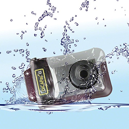 DicaPac WP410 (10.5x16.0cm) Small Zoom Alfa Waterproof Digital Camera Case with Optical Lens (Clear)