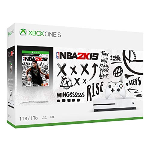 Xbox One S 1TB Console - NBA 2K19 Bundle (Discontinued)