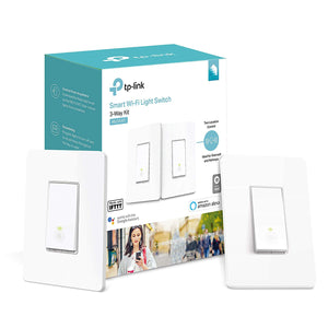Kasa Smart Wi-Fi Light Switch, 3-Way Kit by TP-Link (3-Way Only)(HS210 KIT) (Renewed)