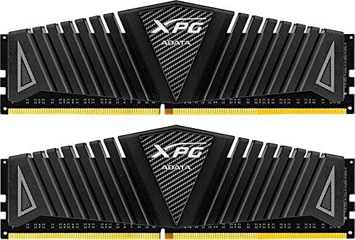 XPG Z1 DDR4 3200MHz (PC4 25600) 32GB (2x16GB) CL16-20-20 288-Pin Memory Modules Kit, Black (AX4U3200716G16A-DBZ)