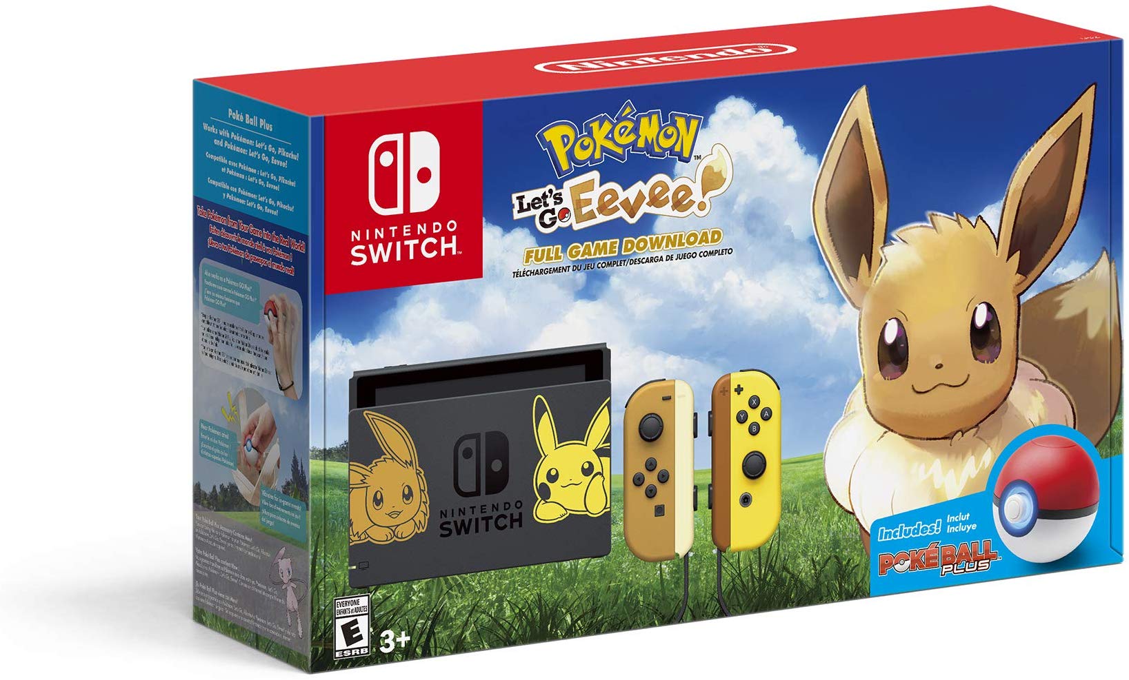 PIKACHU & EEVEE FRIENDS PTCG Playmat deck case 2025 Korea