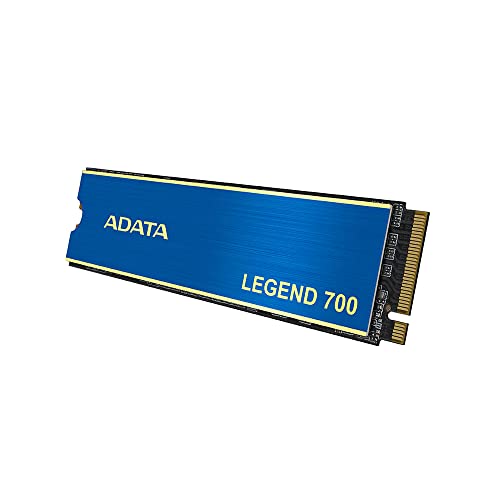 ADATA 1TB Legend 700 M.2 NVMe SSD, M.2 2280, PCIe, 3D NAND, R/W 2000/1600 MB/s, 180K/280K IOPS, Heatsink