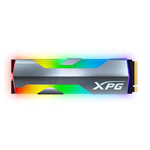 XPG SPECTRIX S20G 1TB RGB PCIe Gen3x4 NVMe 1.3 M.2 2280 2500/1800MB/s Internal SSD (ASPECTRIXS20G-1T-C)