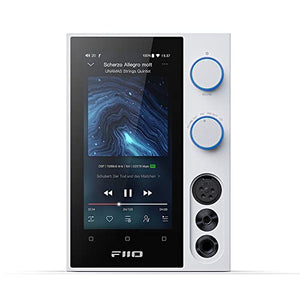 FiiO R7 Snapdragon 660 Desktop Android 10 HiFi Streaming Music Player AMP/DAC ES9068AS chip/THXAAA 788 Headphone Amplifier Bluetooth 5.0 DSD512 Spotify/Tidal/Amazon Music Support (White)