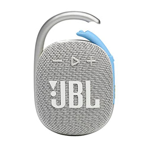 JBL Clip 4 Eco - Ultra-Portable Waterproof Speaker (White) (Refurbished)