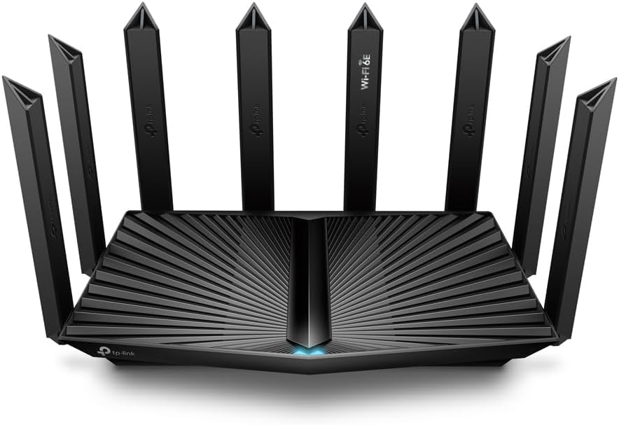TP-Link - Archer AXE7800 Tri-Band Wi-Fi 6E Router - Black AXE95 Refurbished
