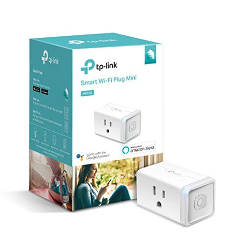 Kasa Smart Plug Classic 15A, Smart Home Wi-Fi Outlet Works with Alexa & Google Home, No Hub Required, UL Certified, 2.4G WiFi Only, 1-Pack(HS105) , White (Refurbished)