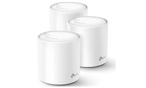 TP-Link Deco X60 WiFi 6 AX3000-3 Pack - Whole-Home Mesh Wi-Fi System (Refurbished)
