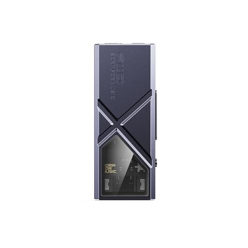 FiiO KA13 Dual CS43131 Lossless Portable DAC Amplifier with USB Type C Port 3.5mm Single-Ended and 4.4mm Balanced Output, PCM 384kHz/32bit | DSD256 550mW high Power (Black)