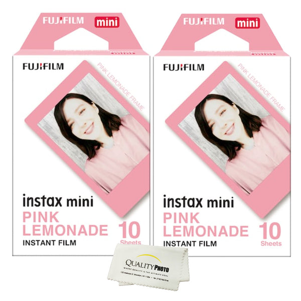 Fujifilm Instax Mini 8 & Mini 9 Instant Film 2-Pack (20 Sheets) Value Set for Fujifilm Instax Mini 8 & Mini 9 Cameras (Choice of design)
